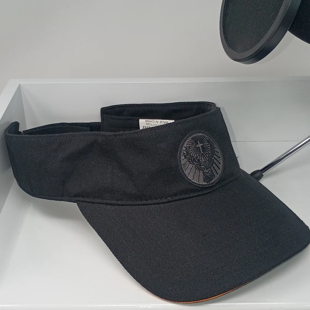 Jägermister, Black Sun Visor with Orange Trim